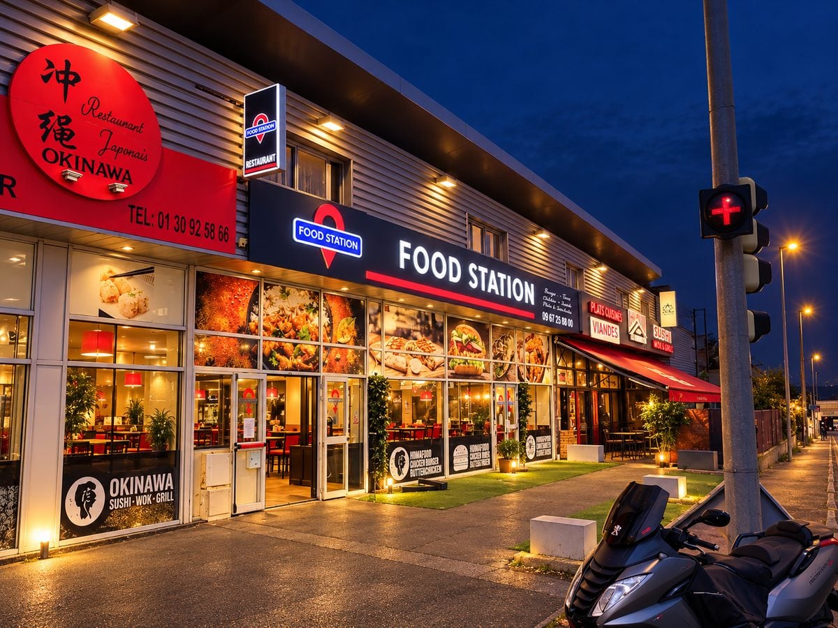 La boutique Food Station de Mantes-la-Jolie